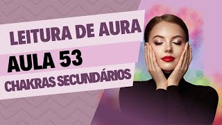 💥🇧🇷 LEITURA DE AURA  AULA 53 CHAKRAS SECUNDÁRIOS OU MENORES [upl. by Nalak430]