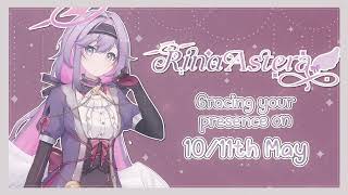 『Vtuber Debut Self Intro 』RINA ASTERA  Oshilink EN 1 Gen [upl. by Htebasil]