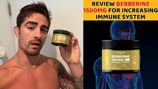 Review Berberine 1500MG with Ceylon Cinnamon Natural Remedies for Increasing Immune System [upl. by Ellenrad775]