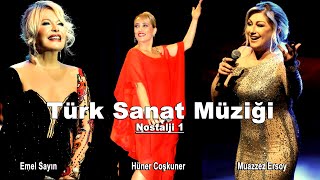 Türk Sanat Müziği  Emel Sayın  Hüner Coşkuner  Muazzez Ersoy [upl. by Aiciram]