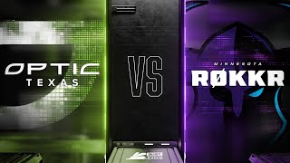 OpTicTexas vs ROKKRMN  Major I Qualifiers Week 1  Day 1 [upl. by Krause]