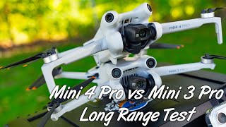 DJI Mini 4 Pro vs Mini 3 Pro Long Range Showdown [upl. by Abehs329]