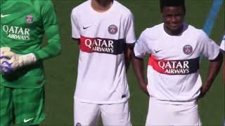 23 U19 J02 MONTROUGE FC92  PARIS SAINTGERMAIN  PSG [upl. by Onimixam]