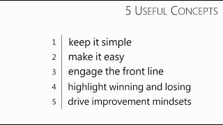 Five Useful Concepts to Ensure your Operations Transformation Succeeds [upl. by Euphemia]