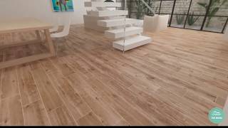 Marazzi Treverkhome Rovere gres porcellanato effetto legno su Casa39it [upl. by Rurik]