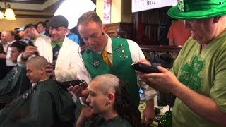 Shaving it off for St Baldricks [upl. by Jamilla]