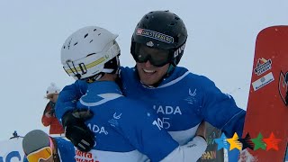 Snowboard Parallel Giant Slalom Ladies and Mens  27th Winter Universiade Granada Spain [upl. by Gregson]