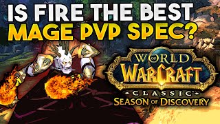 Is FIRE MAGE worth playing in SoD PvP [upl. by Aiksas]