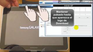 Hacerse ROOT en una Samsung Galaxy Tab 101 GTP7510 y no morir en el intento [upl. by Eelyme]