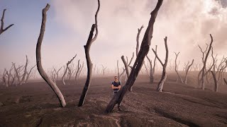 Pyroclastic flows obliterate lush forest  Exploring Monaro Volcano Ambae [upl. by Aicetal]