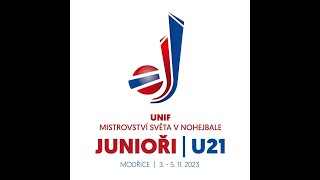 Nohejbal Mistrovství světa Juniorů 2023  Kurt 2 [upl. by Collayer841]