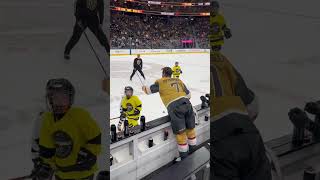 Alex Pietrangelo is the ultimate hockey dad 😄 vegasborn hockey nhl shorts [upl. by Collar848]