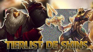 TIER LIST DE SKINS DUPLA  AZIR E BARDO MUITOS POMBOS E SINOS [upl. by Jesselyn928]