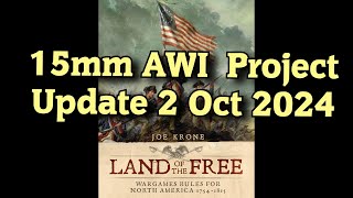 🎲 15mm AWI Project Update 2 Oct 2024 Freeman’s Farm [upl. by Nelson]