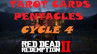 RDR2 All Pentacles Tarot Cards Locations Cycle 4 [upl. by Lexi]