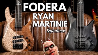 Fodera Ryan Martinie Signature Bass  Demo amp Comparison [upl. by Yancy]