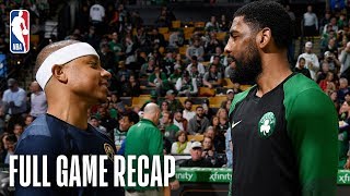 NUGGETS vs CELTICS  Denver Looks To Clinch With Victory  March 18 2019 [upl. by Arlyne239]