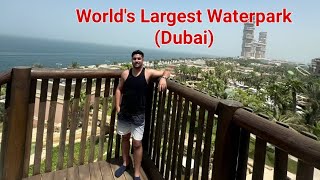 Worlds Largest Waterpark Aquaventure Waterpark Dubai  Scariest water park  Dubai  Short Vlog [upl. by Eimiaj246]