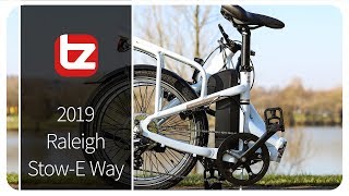 Raleigh StowE Way Folding Electric Bike  Range Review  Tredz Bikes [upl. by Kcered]