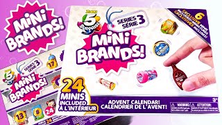 Holy Guacamole  Mini Brands Series 3 Advent Calendar  Adult Collector Review [upl. by Tutto]