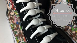 HICKIES  No Tie Elastic Shoelaces [upl. by Ciryl]