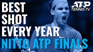 Best Shot From Every Year of the ATP Finals [upl. by Odlamur]