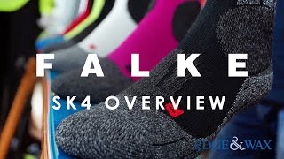 Falke SK4 Ski Sock Overview [upl. by Lorimer]