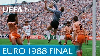 Netherlands v Soviet Union 1988 UEFA European Championship final highlights [upl. by Keefe]