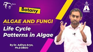 Algae and Fungi  Life Cycle Patterns in Algae  Botany  S Chand Academy [upl. by Patterman541]