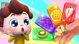 Fruit Ice Cream Song  Ten Little Fruits Song  Numbers Song  Nursery Rhymes amp Kids Songs  BabyBus [upl. by Assirroc973]