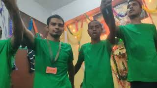 Surya namaskar and national anthem by family members in navbharat Nasha Mukti kendra 🙏 [upl. by Eneri495]