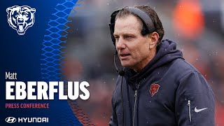 Matt Eberflus I really believe our guys are coming together  Chicago Bears [upl. by Olyhs]