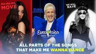 Try not to dance to these Eurovision 2024 songs IMPOSSIBLE [upl. by Annaicul]