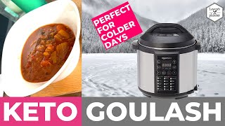 Amazing Keto Goulash To Try Right Now  Instant Pot Slow Cooker Recipe [upl. by Aihtyc868]