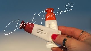 Glossier Cloud Paint Review  Swatches  New Colors Storm amp Dawn [upl. by Enidlareg]