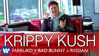 Farruko Bad Bunny Rvssian  Krippy Kush English Version [upl. by Nylarej251]