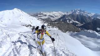 Pierra Menta 2016  1re étape par Pierre Gignoux [upl. by Eiluj]