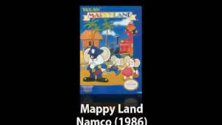 NES  Mappy Land Music Part 1 [upl. by Nryhtak711]