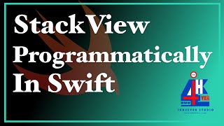 Basic Create StackView programmatically with Swift 52 [upl. by Nicolea]