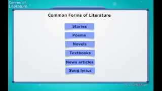 Every Form of Writing Explained Literature Genres for Kids [upl. by Eidnarb]