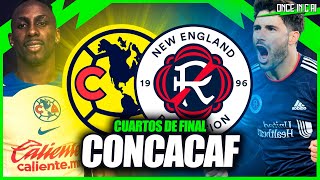 ASÍ FUE LA VICTORIA del AMÉRICA SOBRE NEW ENGLAND en la CONCACHAMPIONS ¡LOS HUMILLARON [upl. by Accever]