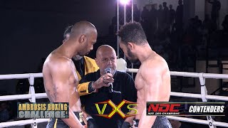 Frédéric BERICHON vs Kevin LATCHIMY By vxs ko Ambrosisboxing [upl. by Hehre958]