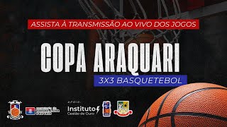 COPA ARAQUARI DE BASQUETEBOL 3X3 2024 [upl. by Eelsnia]