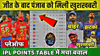 पंजाब के जीत के बाद IPL 2024 के Points Table में मचा बवालIPL 2024 points Table MiDC बाहरCSK हैरान [upl. by Ornstead55]