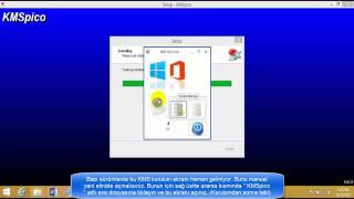 KMSpico Kurulumu Türkçe Son Sürüm Windows 881 ve Office 2013 Etkinleştirme Programı [upl. by Arfihs417]