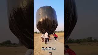 Air Ballon fly experiment  shortviral shorts [upl. by Tserrof]