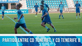 CD Tenerife I Partido de entrenamiento entre CD Tenerife y CD Tenerife B [upl. by Noorah330]