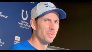 Indianapolis Colts  Shane Steichen with some illtimed injury news prior to game against Rams [upl. by Lednek367]