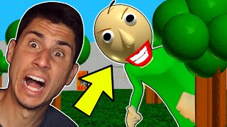 Baldi Chased Me OUTSIDE  Baldis Basics [upl. by Kling]