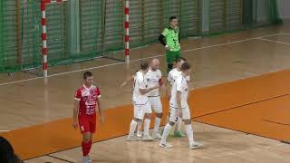 Skrót meczu Górnik Polkowice vs Caffaro Futsal Kazimierza Wielka wraz z wypowiedziami trenerów [upl. by Eirrol95]